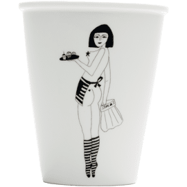 Cup Pin-up cake girl / Helen b 